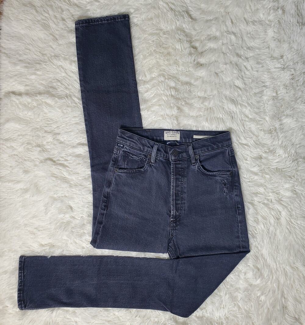 Citizens of Humanity Charlotte High Rise Straight Crop Jeans 23 / 00
